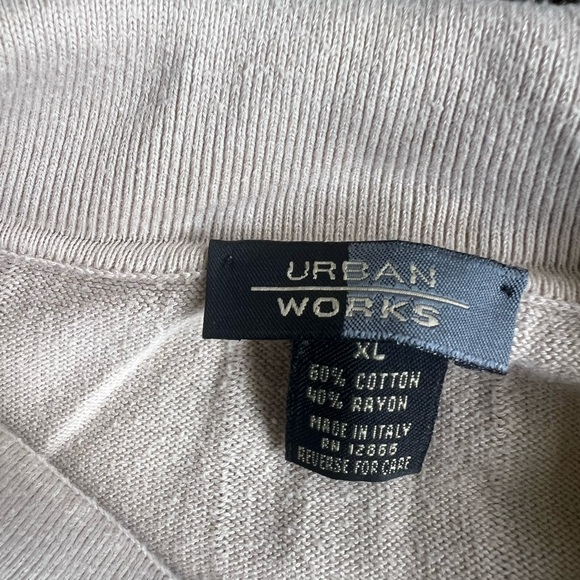 Urban Works Beige Sweater - Picture 7 of 7